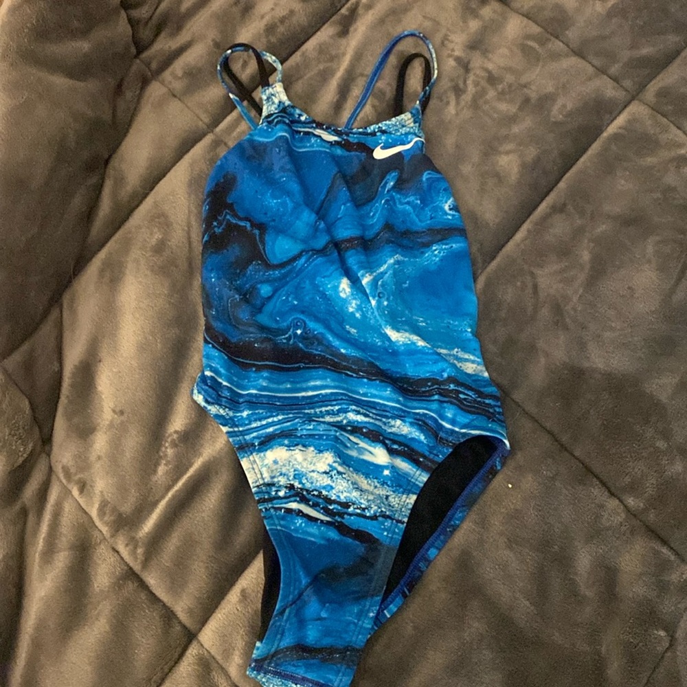Nike Womens One Piece Blue
